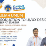 Kuliah Umum – Introduction to UI/UX Design Career at Startup